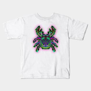 Cancer 4c Turquoise Kids T-Shirt